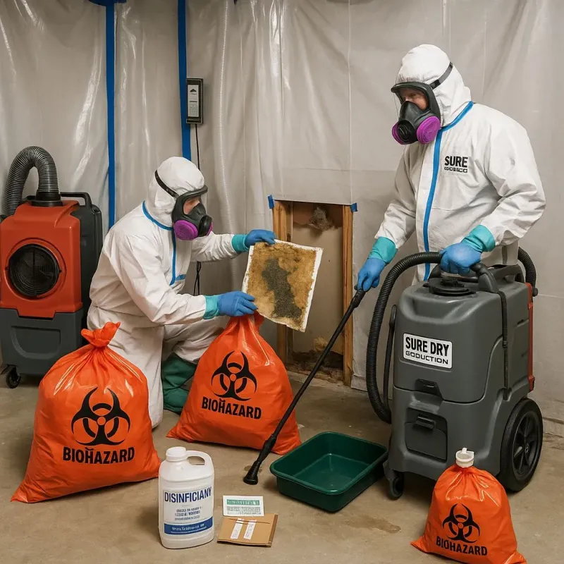 Contaminated Water Handling Protocols process in Pascagoula, MS
